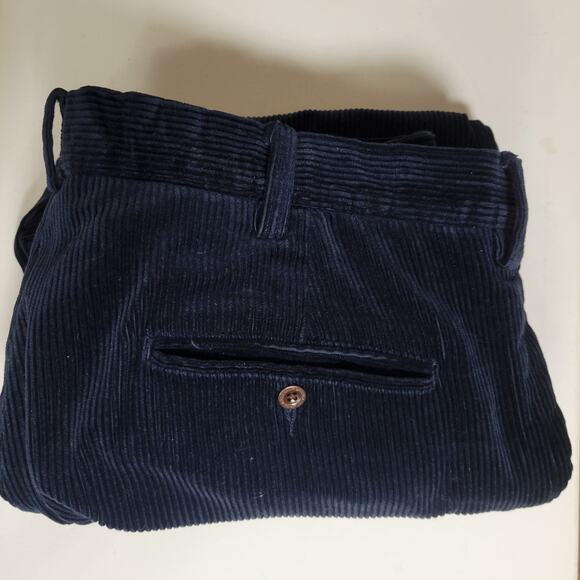 VTG Polo Ralph Lauren Corduroy Preston Pant Size 38x32 Preppy Ivycore Academia - Picture 9 of 9